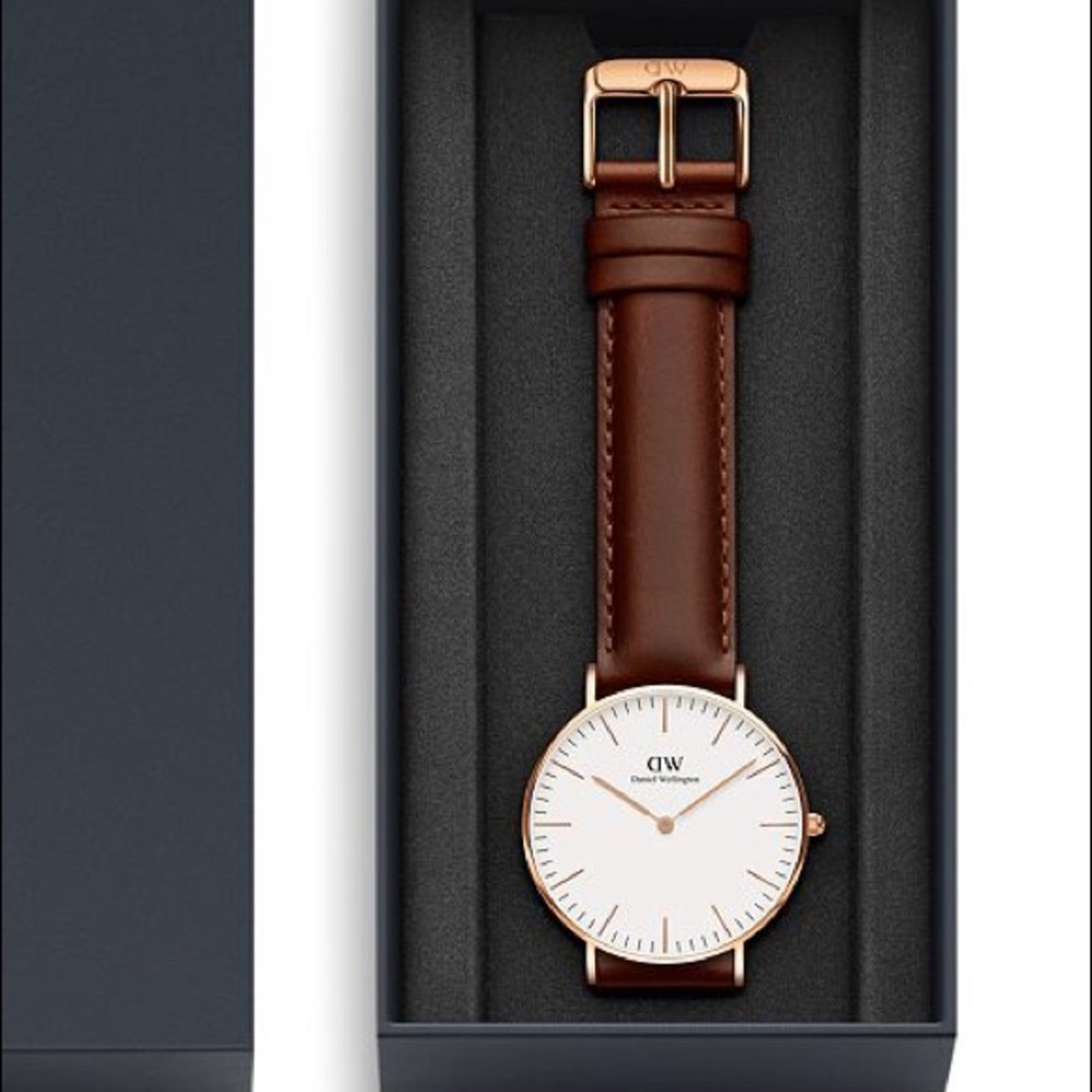 Daniel Wellington Rose Gold classic watch